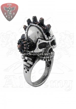 Стимпанк-голова кольцо Alchemy Gothic