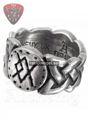Мужество Викинга руническое кольцо Alchemy Gothic