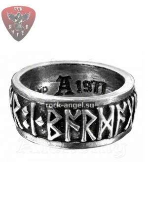 Руническая надпись кольцо Alchemy Gothic