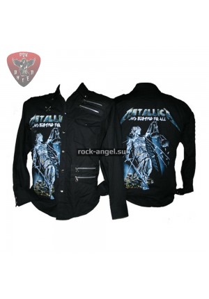 Рубашка "Metallica - and justice for all" с длинным рукавом