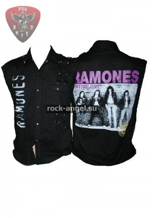 Рубашка "Ramones" без рукавов